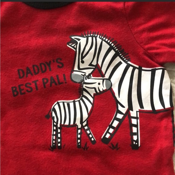 Dad’s Best Pal 🦓 Onesie - Picture 2 of 3